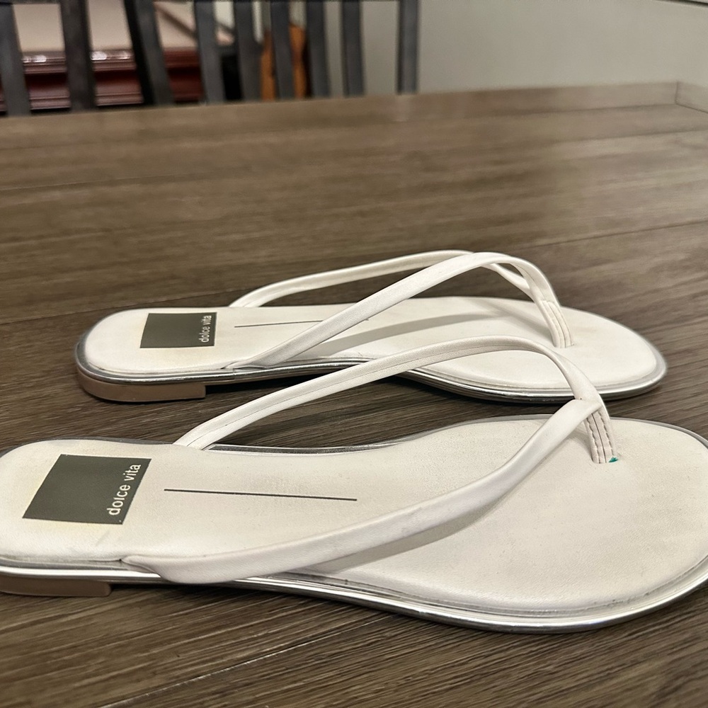 Dolce Vita White Sandals